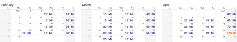 century training plan